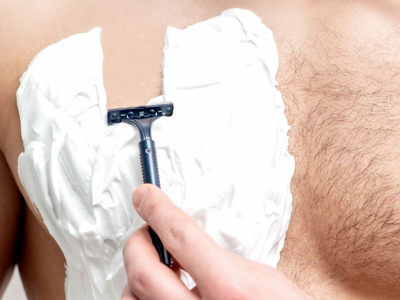 como depilar as partes íntimas masculinas preparação