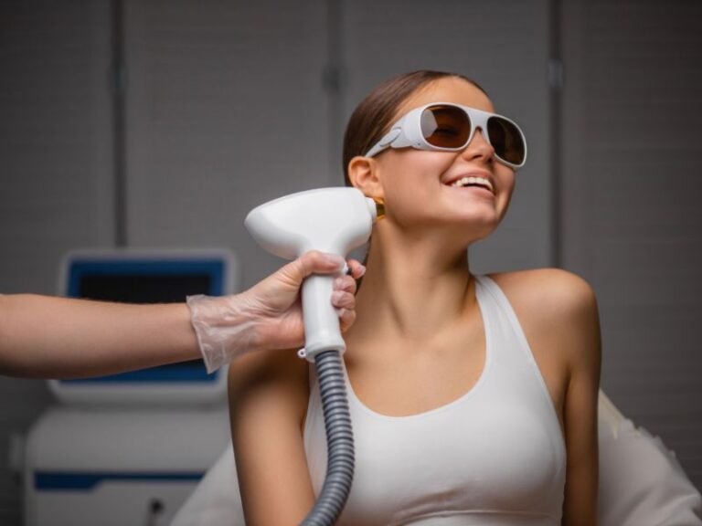 depilação a laser nuca feminina