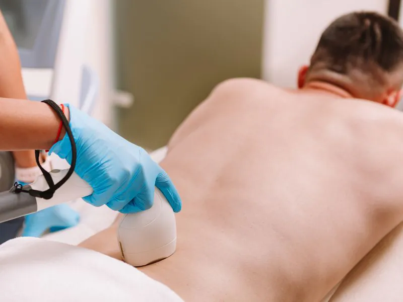 depilação a laser costas masculina preço clínica